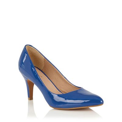 Lotus Electric blue shiny 'Blithe' courts